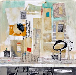 Obra plástica titulada "Suelo + Memoria" (2007). Técnica mixta. Artista: Silvina Valesini